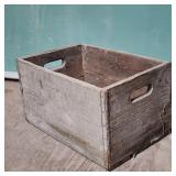 Vintage wooden crate