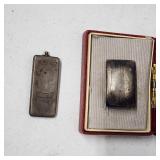 Sterling silver buckle & money clip