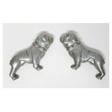 Vintage side mount bulldog ornaments like Mack