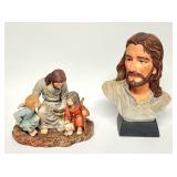 Home Interiors Masterpiece Jesus  figurines