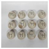 Lot vintage gear shifter knobs