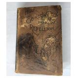 Antique book 1st ed. Private George Peck