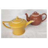 Vintage Halls china teapots