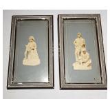 Antique framed prints