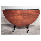 Sico mechanical folding table on wheels