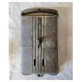 Vintage aluminum city mailbox