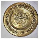 Large brass wall decor