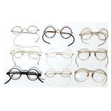 Antique eye glasses mainly gf