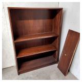 Walnut bookcase
