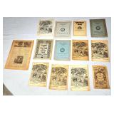 Vintage Almanacs Farmers etc.