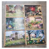 1000 piece puzzles farm tractors