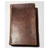 Andtique leather book 1820