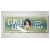 Clover Leaf soap sign 1974