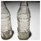 Rare Two Clinton Beverage glass bottles Clinton NC