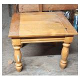 Pine end table