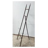 Antique wooden easel