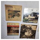 Lot of vintage calendars farm etc.