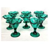 Vimtage glass sorbets