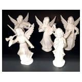 German porcelain angel musicians