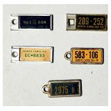 Disabled Veterans license tag keychain