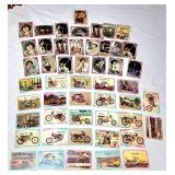 Vintage trading cards The Osmonds & motorcycles