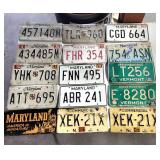 Maryland Vermont license plates