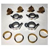 Metal napkin rings