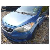 2014 KIA FORTE NO RUN