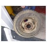 4 TIRES/WHEELS CHEVROLET DUALLY