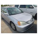 2002 HONDA CIVIC--COLD A/C