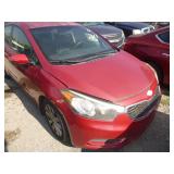 2014 KIA FORTE COLD A/C