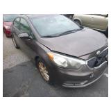 2014 KIA FORTE COLD A/C