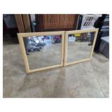 large matching mirrors