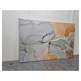 40x60 Brown Luxury Abstract Print