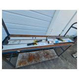floor dusting pad frames