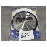 10" 60 tooth saw blade