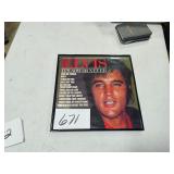 Framed Elvis Album
