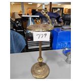 vintage pedestal ashtray