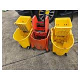3 mop buckets
