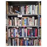 military & political books on shelf 41