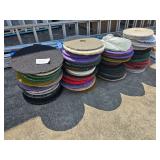 large stack of pads - new & used