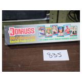 1991 Dondruss Baseball Cards - I opened for photo