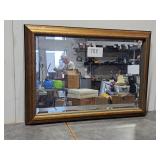 large beveled mirror