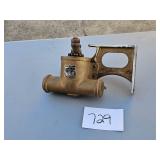 vintage brass door closure