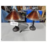 2 lamps