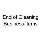 End of Cleaning Business (Estate)