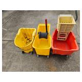 3 mop buckets