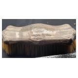 Antique 1800s Victorian STERLING SILVER Brush