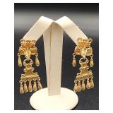 18K YG AZTEC STYLE 19.6 grams