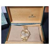 18K Presidential Rolex 124.3 grams Diamond Dial